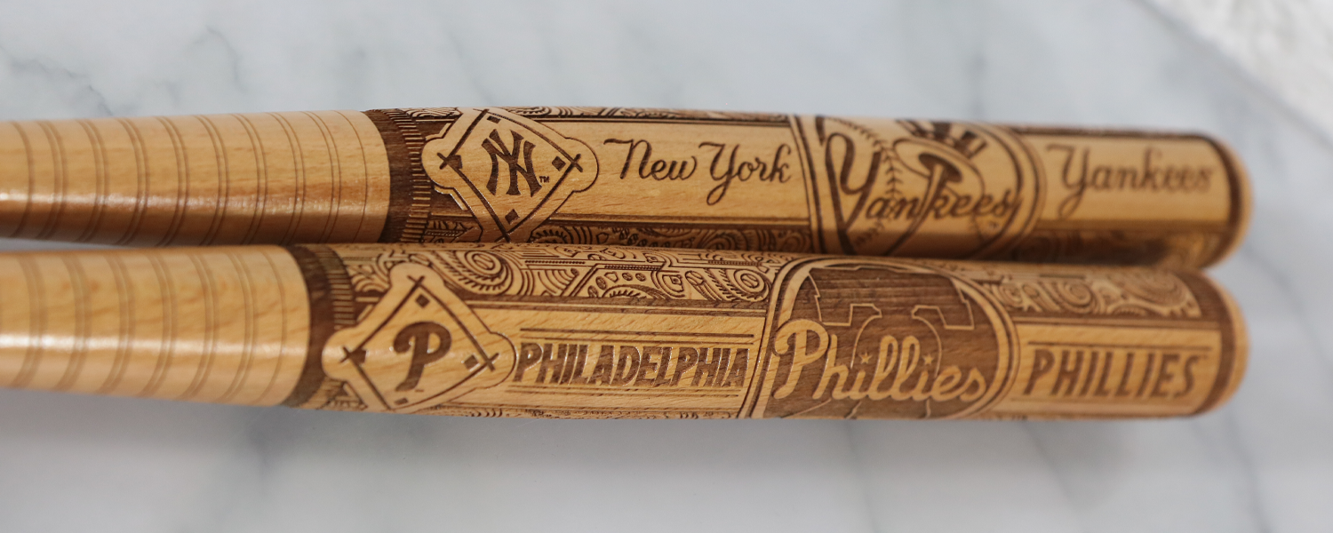 Pillbox Mini Baseball Bats