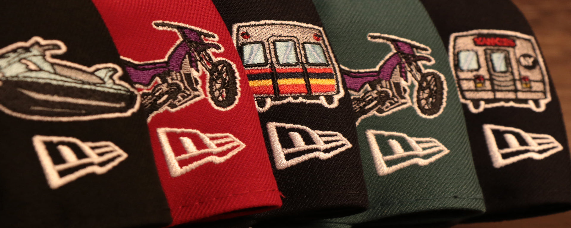 New Era City Transit All Over Side Patch 59Fifty Fitted Caps