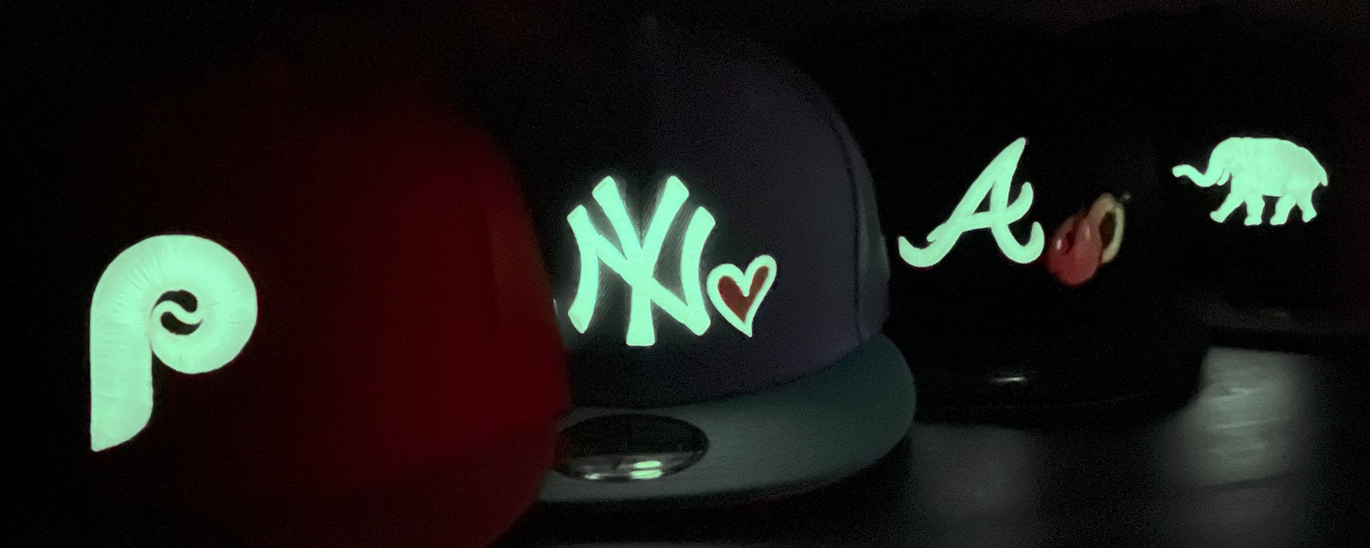 Glow In The Dark Exclusive Limited Edition Side Patch 59Fifty Fitteds
