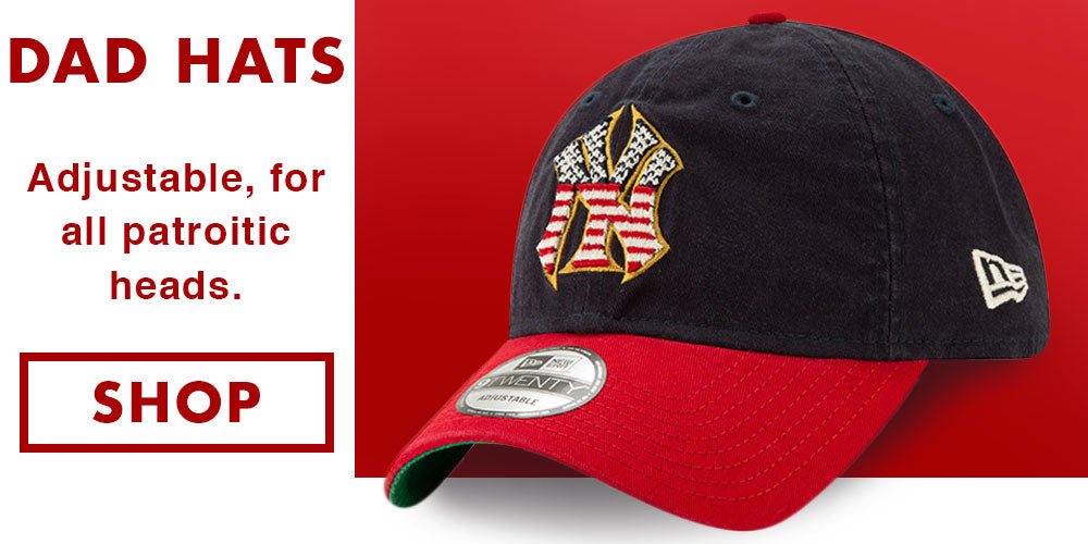 2019 Stars and Stripes 4th of July On-Field Dad Hats