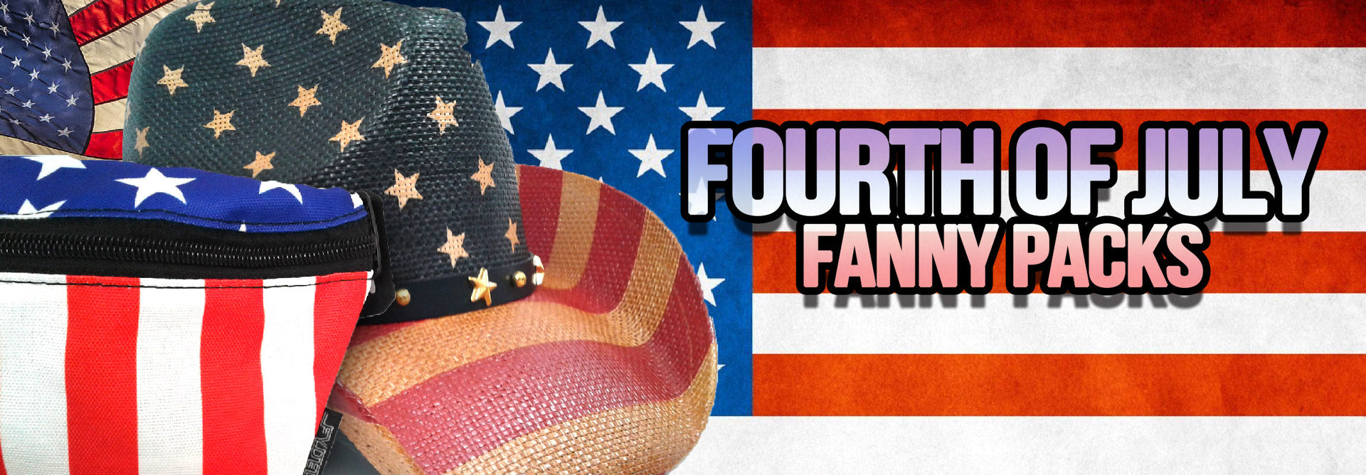 Fourth of July Fanny Packs