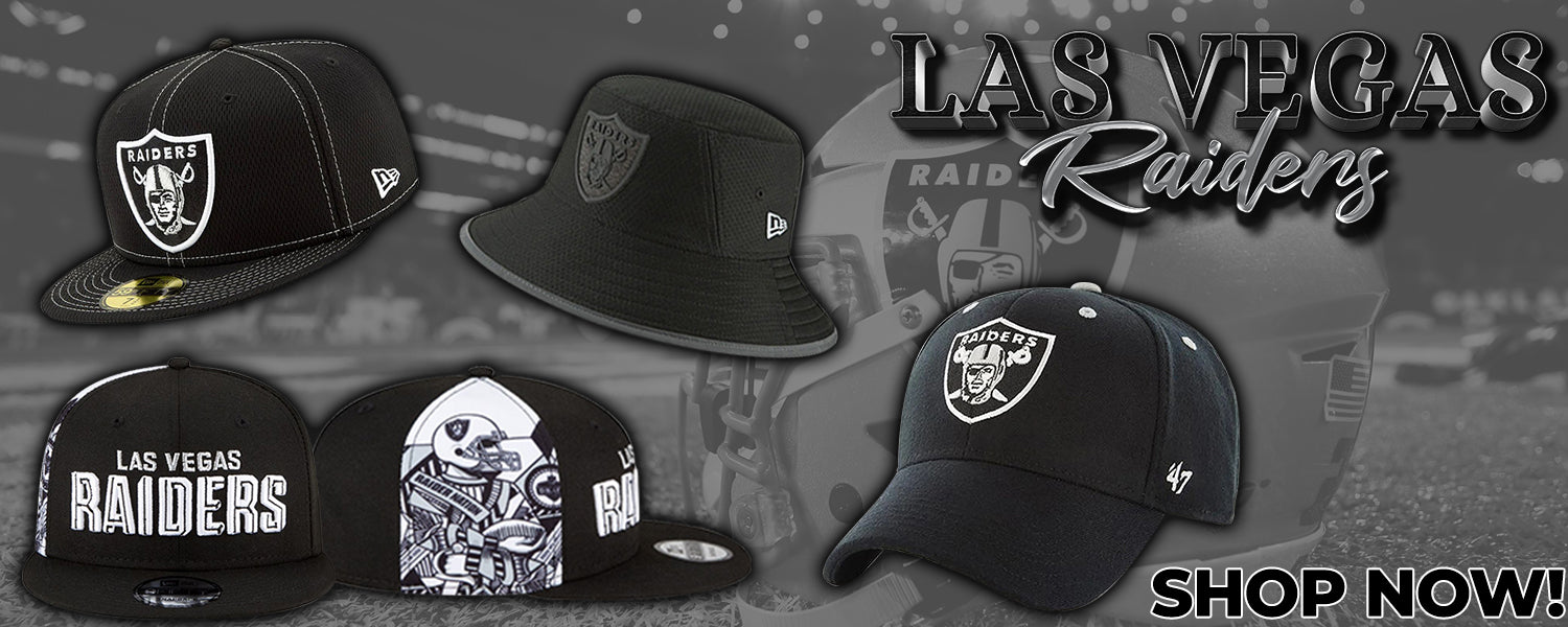 Mitchell & Ness Las Vegas Raiders Paintbrush Snapback Hat - Black