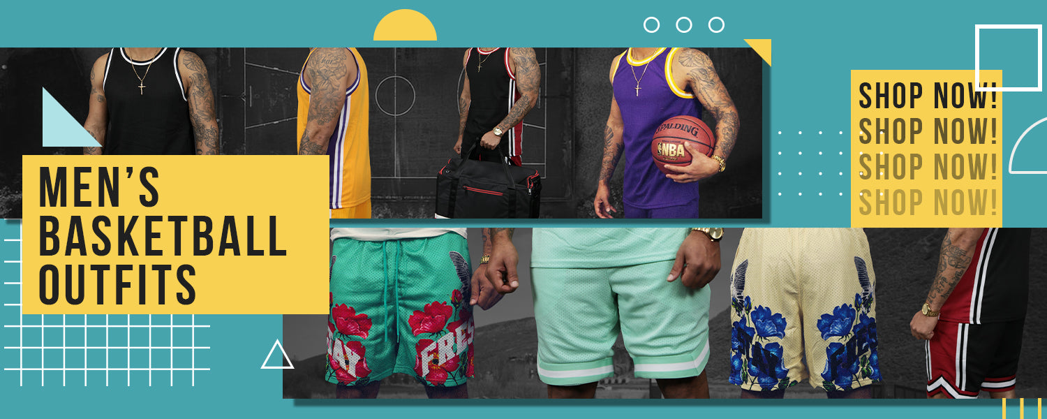Men's Basketball Mesh Shorts | Mesh Hooper Basketball Tank Top| Workout Mesh Basketball Gym Two-Piece Set