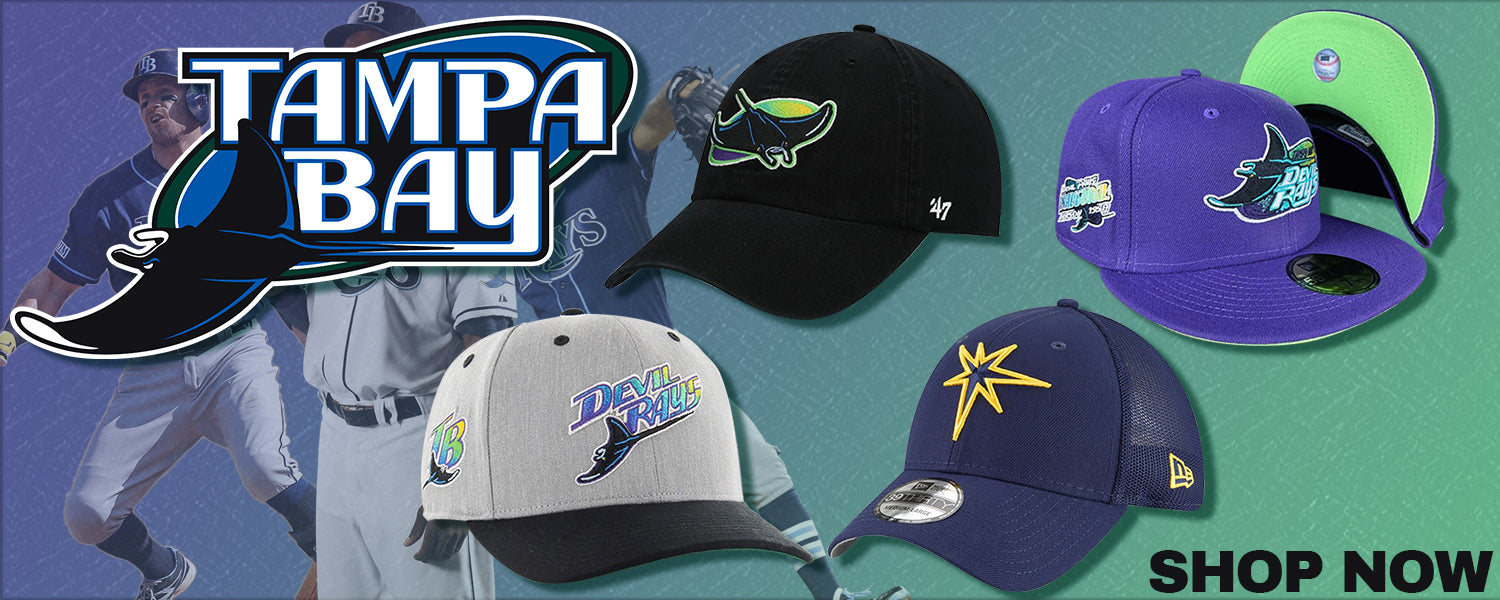 Tampa Bay Rays MLB '47 Vintage Clean Up Hat