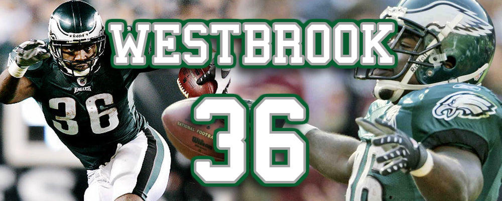 PHILADELPHIA EAGLES Brian Westbrook # 36 Mitchell and Ness Jersey