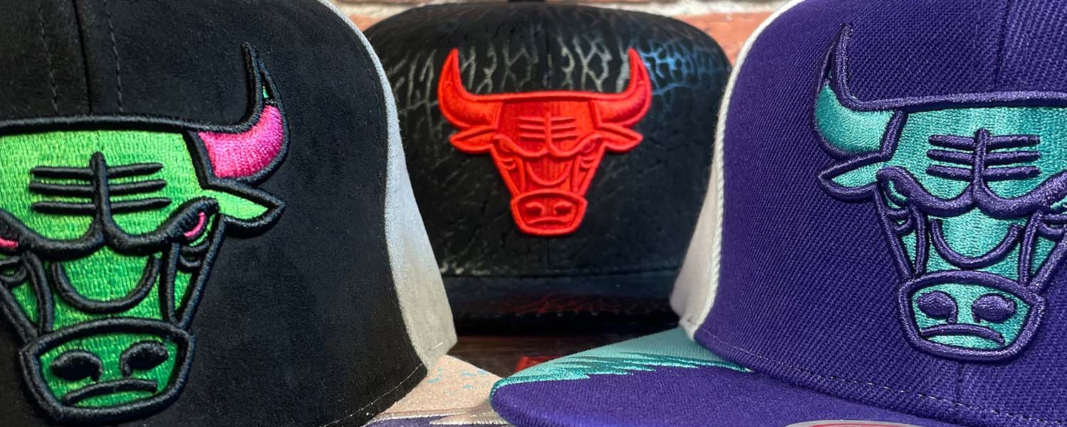 Chicago Bulls Snapback Hats To Match Jordan 5s | Mitchell and Ness Day 5 Snapback Hats