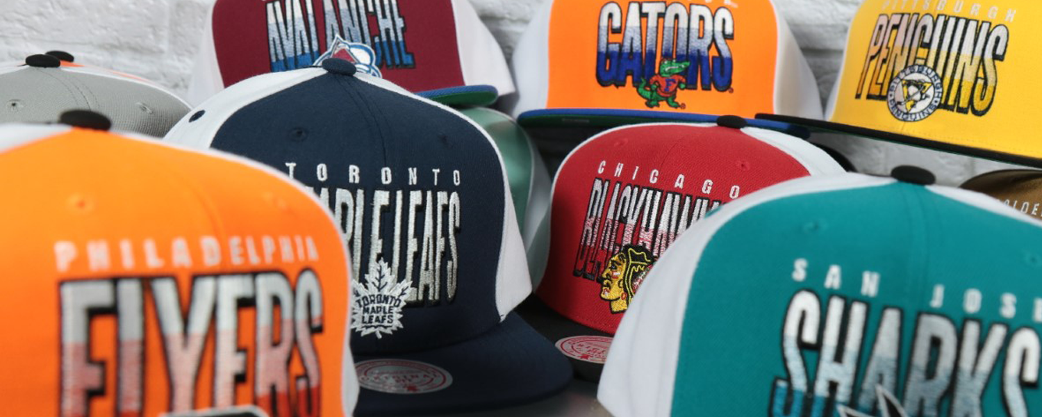 Mitchell and Ness Billboard 2 Snapback Hats