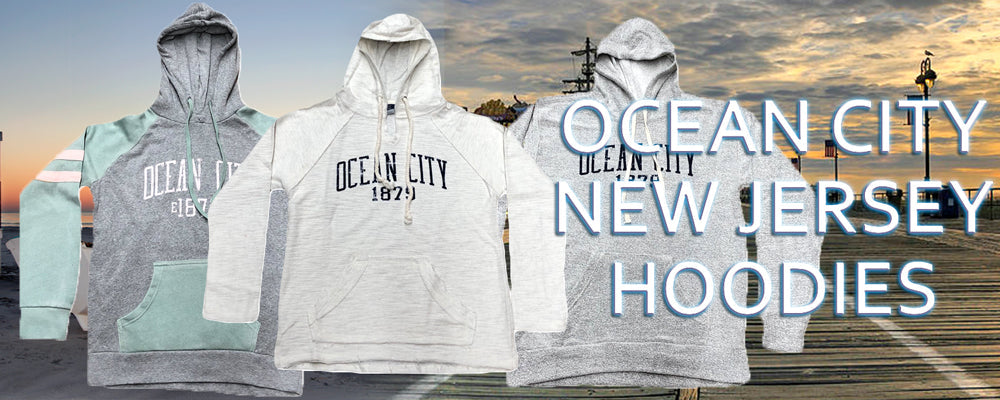 Ocean City New Jersey Souvenir Hoodies