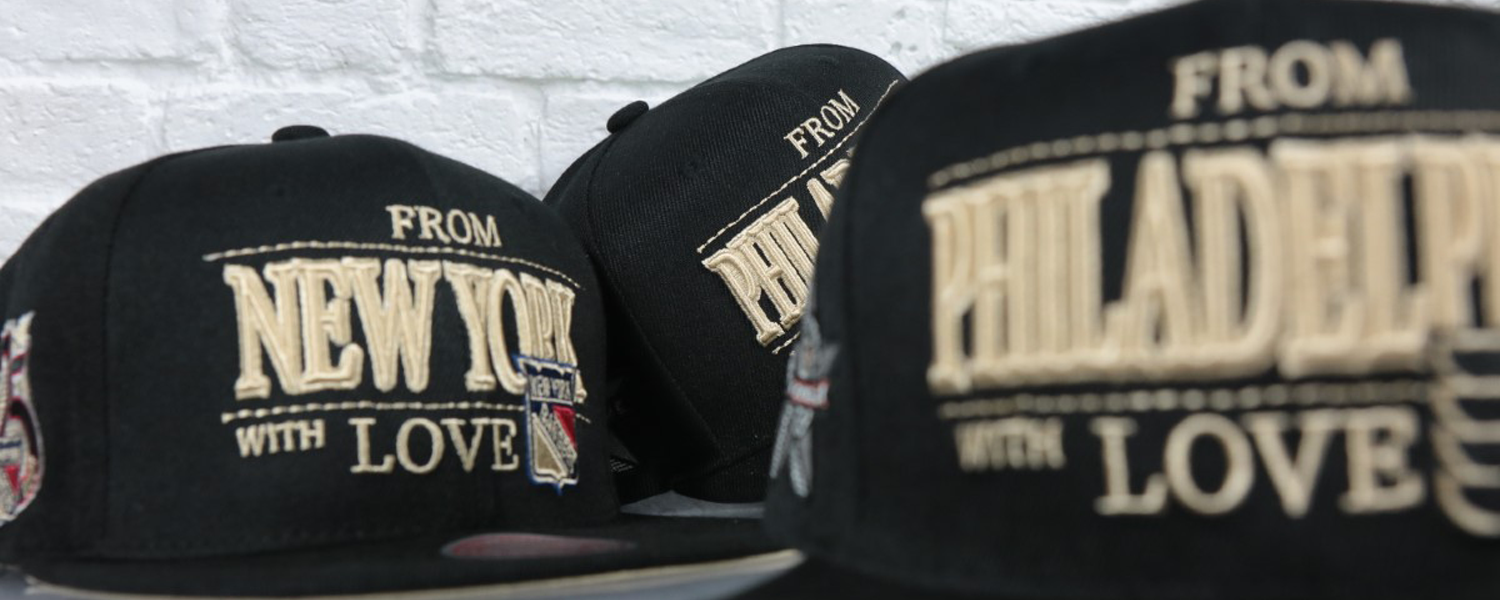Mitchell and Ness With Love Snapback hats
