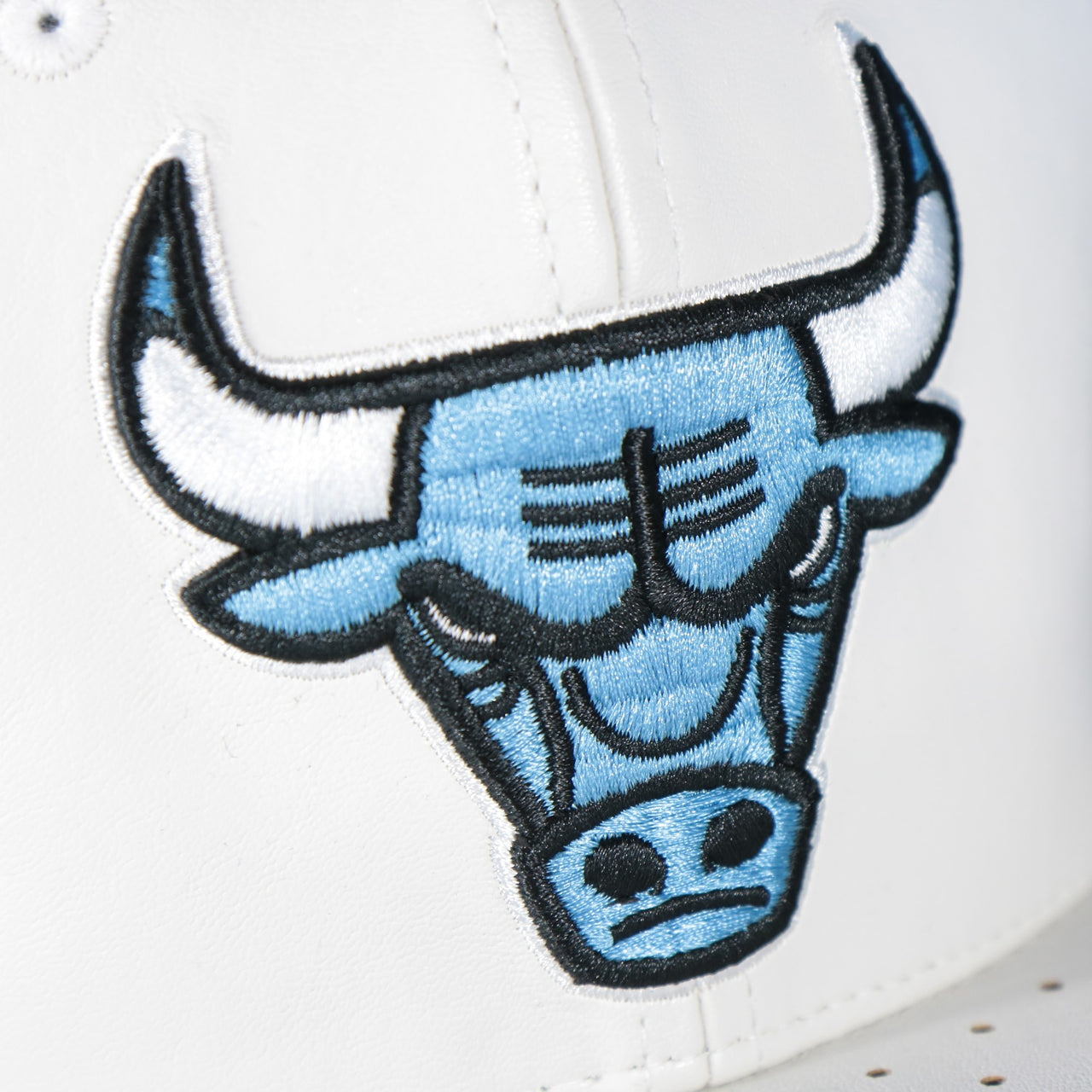 Chicago Bulls Day One Sneaker Hookup Light Blue bottom Two-Tone | White/Light Blue Snapback Hat