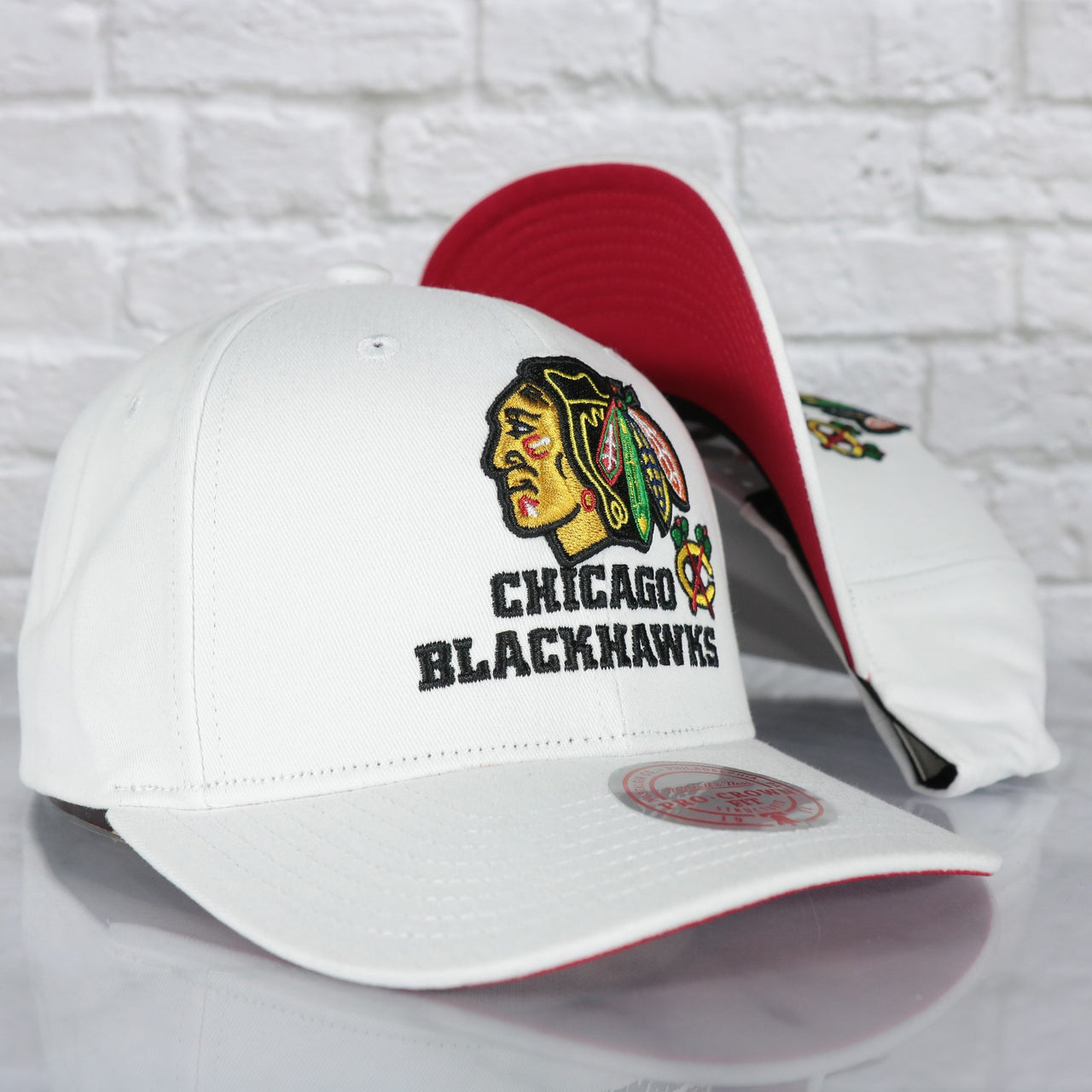 Chicago Blackhawks NHL All in Pro Red Bottom | White Snapback Hat