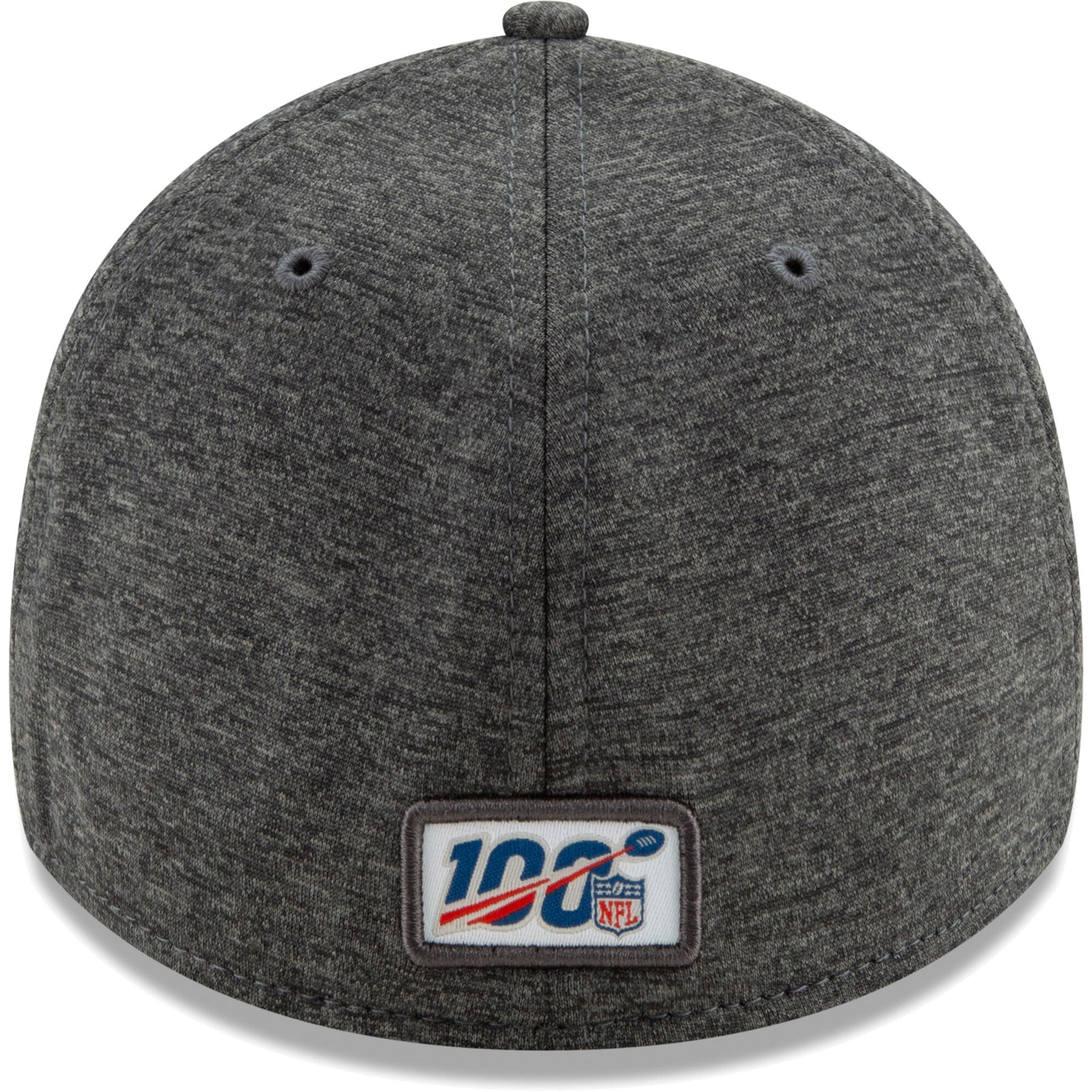 front back of Eagles breast cancer awareness flex fit hat | Philadelphia Eagles Crucial Catch  39thirty sideline flexfit cap