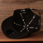 Mickey Mouse Black Dad Hat | Angry Mickey Mouse Black Dad Cap the under brim of this cap is black