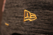 Chiefs 2020 Training Camp Flexfit | Kansas City Chiefs 2020 On-Field Grey Training Camp Stretch Fit the new era logo is yellow