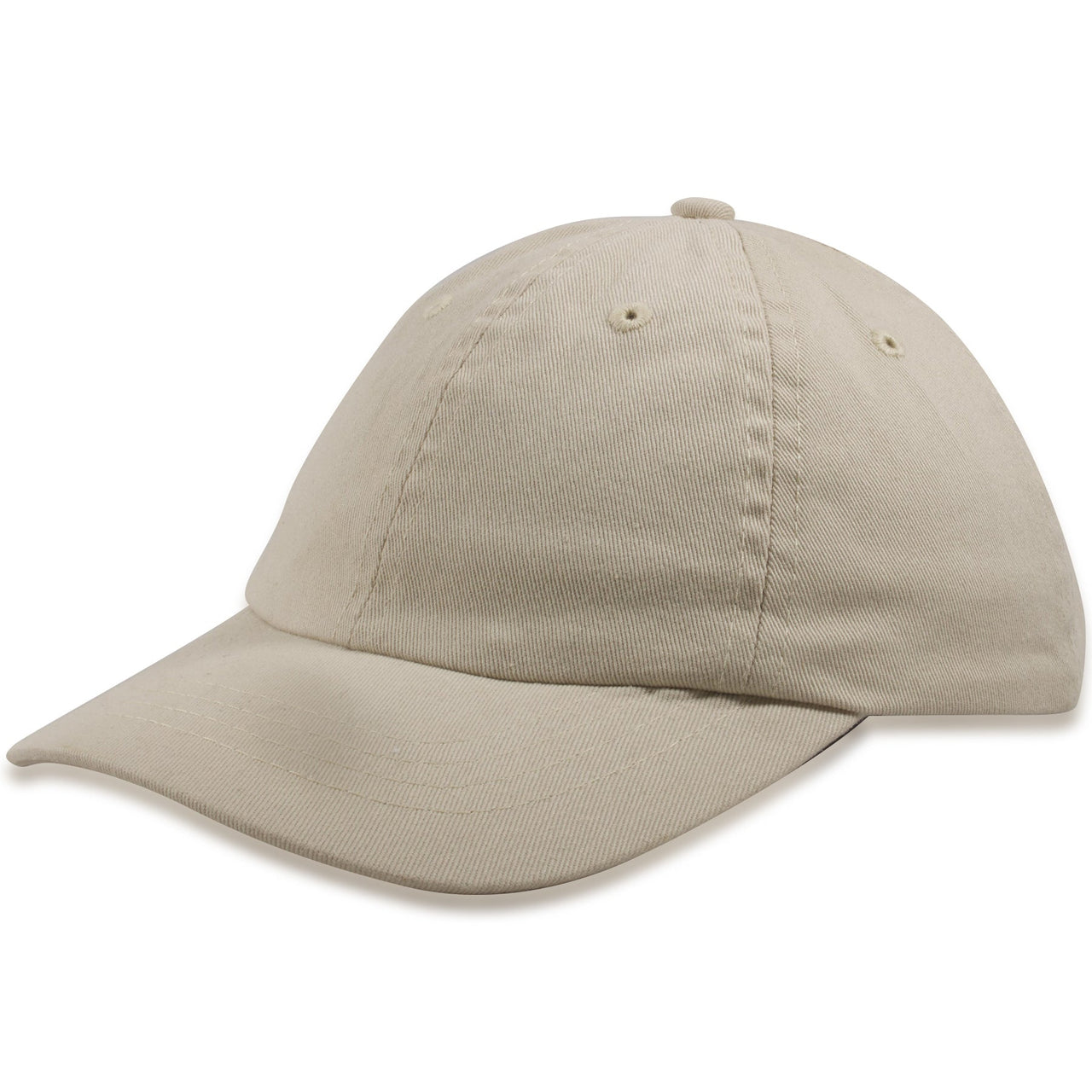 Blank Ivory Kid's Adjustable Baseball Cap