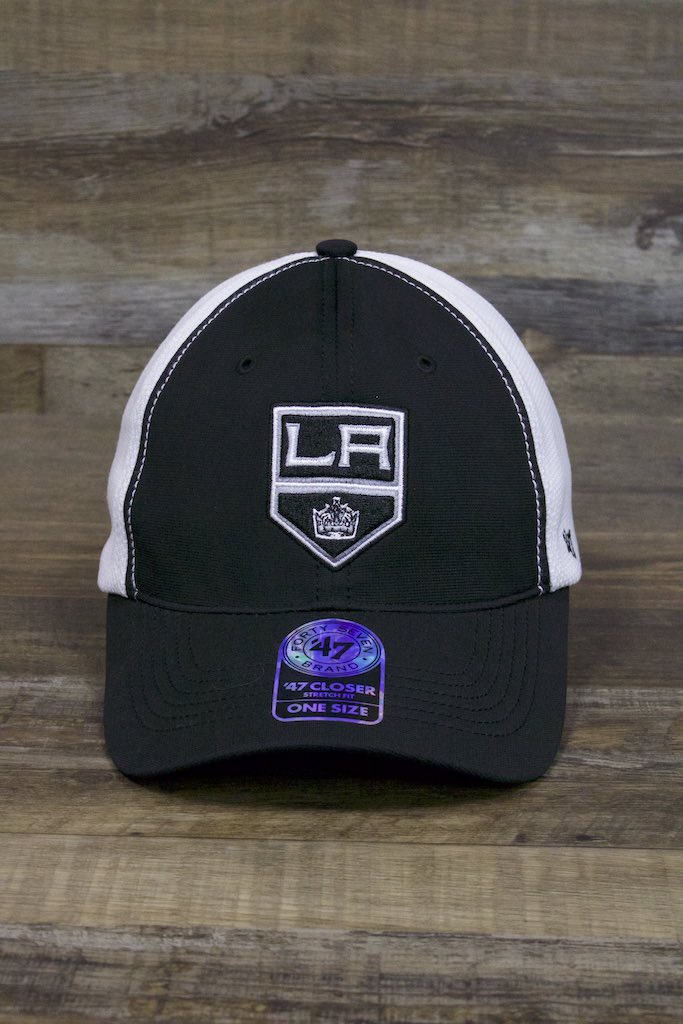 Kings Stretch Hat | Los Angeles Kings Meshback Trucker Flexfit Cap