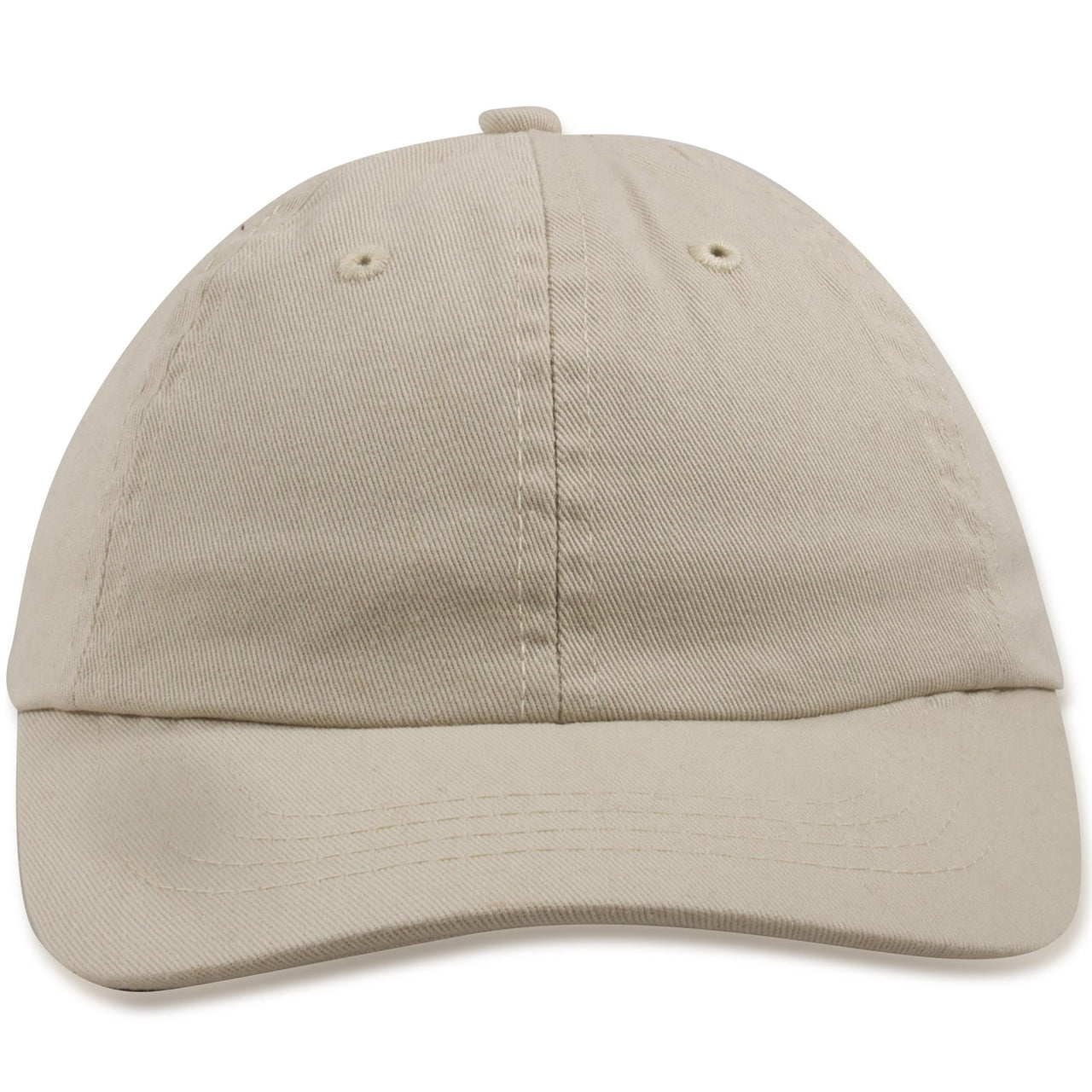 Blank Ivory Kid's Adjustable Baseball Cap