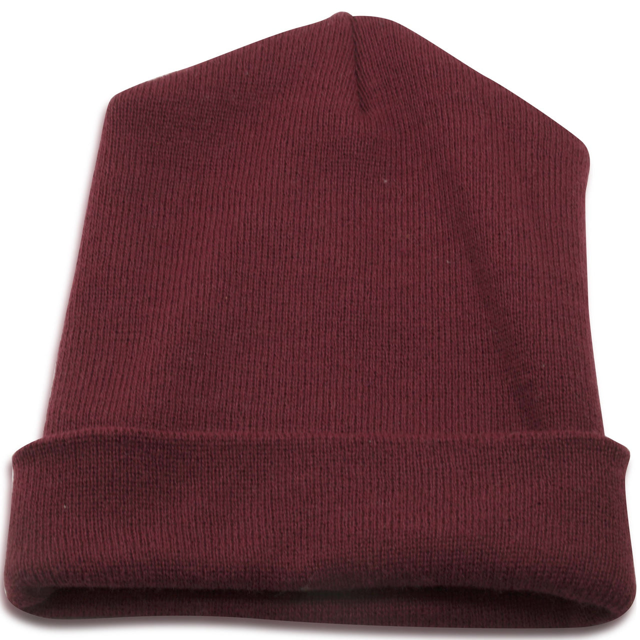 Maroon Basic Winter Knit Beanie