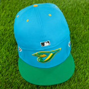 mlb batterman logo on the Toronto Blue Jays Cooperstown "Ice Cream Pack" 30th Season Side Patch 59Fifty Fitted Cap | Cap Swag Exclusive