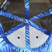 The inside of the Boston Red Sox Metallic All Star Game MLB 2022 Side Patch 9Fifty Mesh Snapback | ASG 2022 Navy Trucker Hat