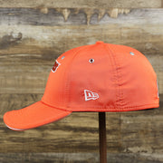 The wearer's left of the Nascar Chase Elliot Number 9 Hendrick Motorsport Hooters Logo 39Thirty FlexFit Cap | Orange 39Thirty Cap
