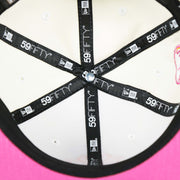 The Cooperstown Collection Tag and New Era Tag on the Cooperstown New York Yankees Coffee Shop 1952 All Star Game Liberty Bell Side Patch 59Fifty Fitted Cap | Donut Pack Off White 59Fifty