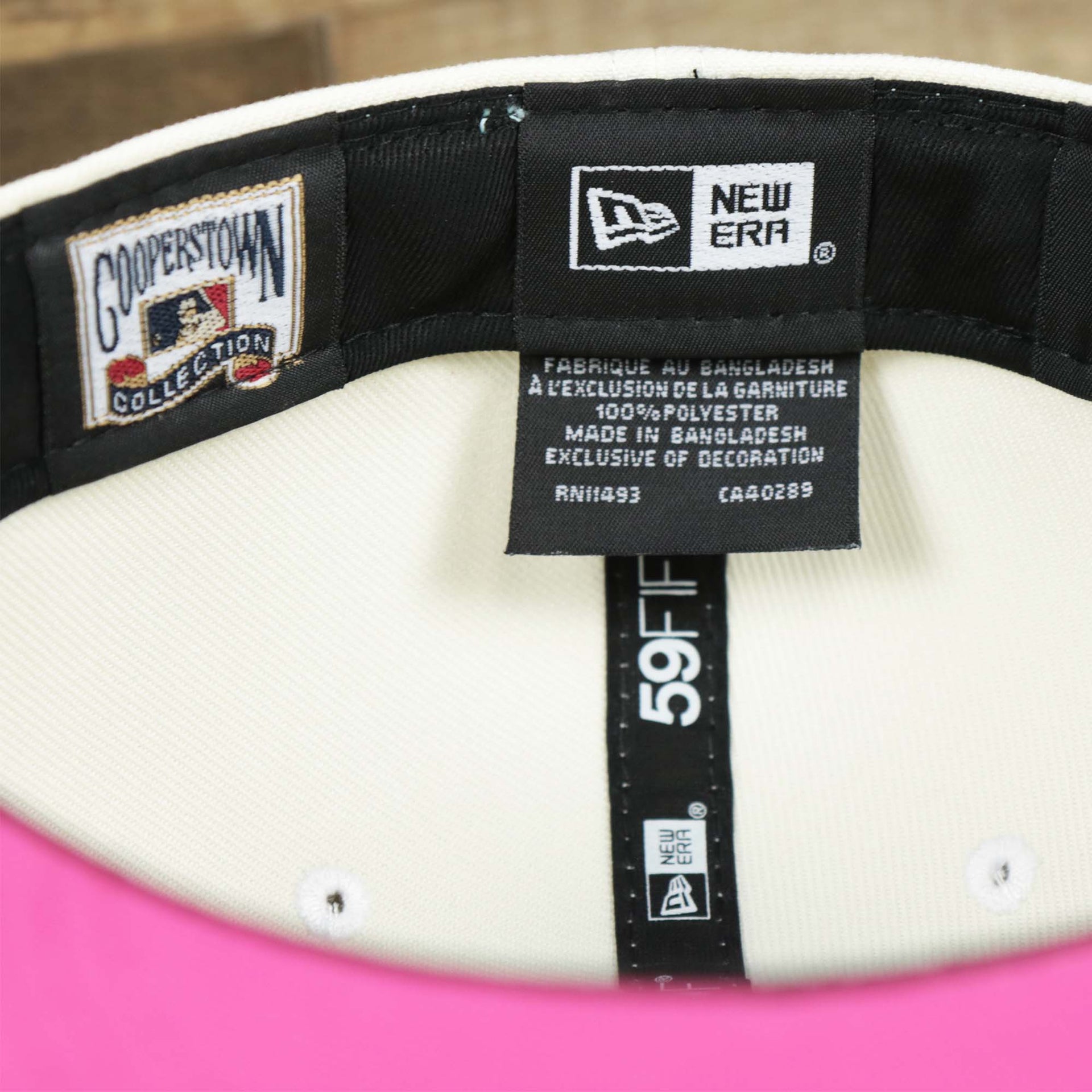 The Inside of the Cooperstown New York Yankees Coffee Shop 1952 All Star Game Liberty Bell Side Patch 59Fifty Fitted Cap | Donut Pack Off White 59Fifty