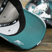 The Undervisor on the Philadelphia Eagles Summer Training 2022 Camo 39Thirty FlexFit Cap | Midnight Green Camo 39Thirty Cap
