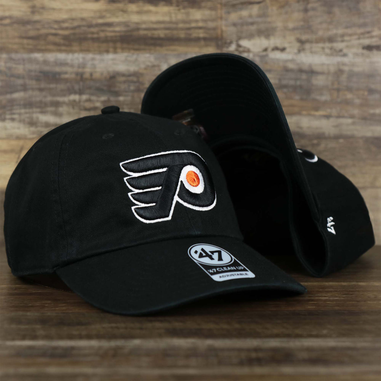 The Philadelphia Flyers Black Dad Hat | 47 Brand OSFM