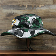 The wearer's left on the