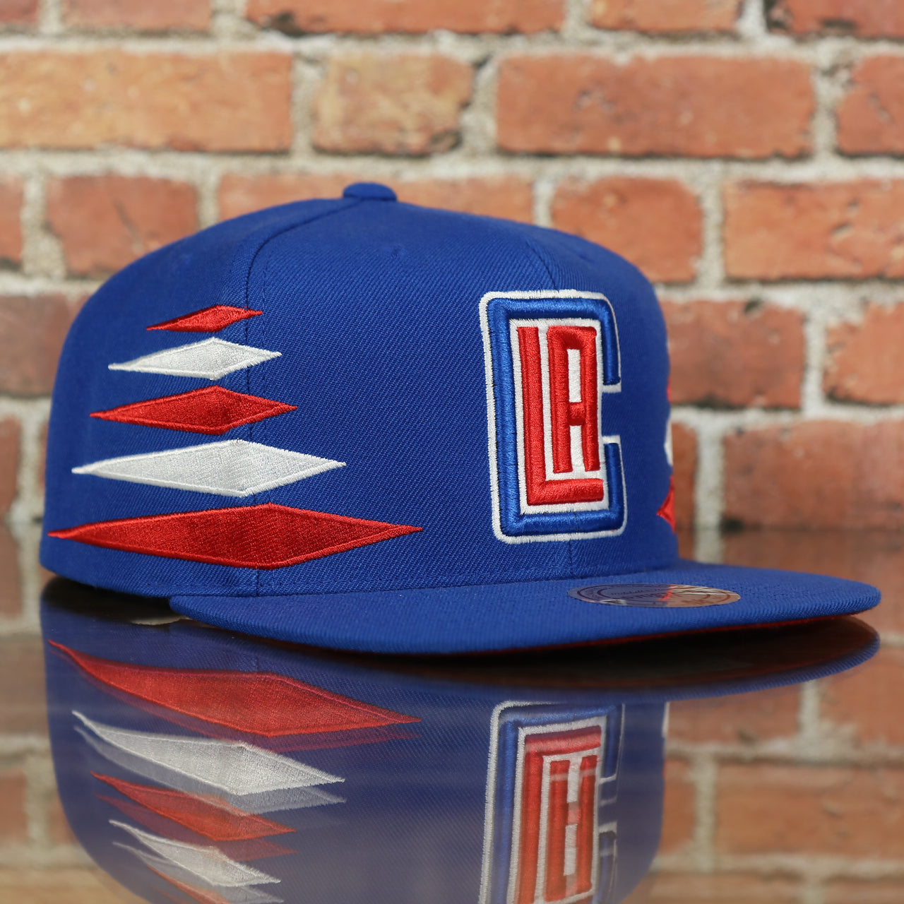 Los Angeles Clippers Diamond Spikes Blue Snapback Hat