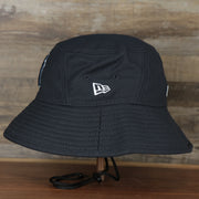 The wearer's left of the New York Yankees MLB 2022 Spring Training Onfield Bucket Hat