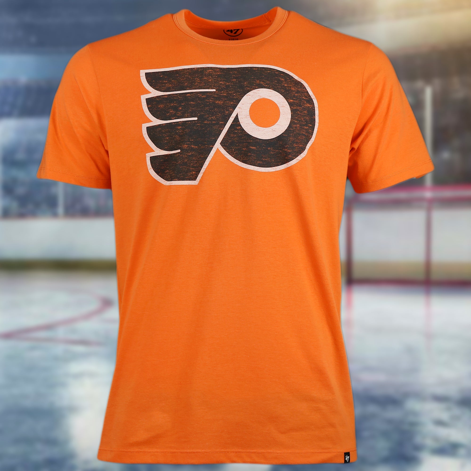 Philly Sports Shirts Ben Franklin Flyers Shirt Orange / L