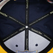 interior on the Los Angeles Galaxy Two Tone Snapback Hat