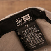 The New Era patch inside the 2021 nfl on field snapback hat.