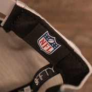 The NFL patch inside the 2021 nfl on field snapback hat.