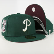 Philadelphia Phillies Cooperstown 1952 All Star Game Side Patch Maroon UV 59Fifty Fitted Cap | Vintage Christmas Movie Pack