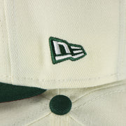 New Era flag on the wearer's left of the Chicago White Sox Cooperstown 75 Years Side Patch Maroon UV 59Fifty Fitted Cap | Vintage Christmas Movie Pack