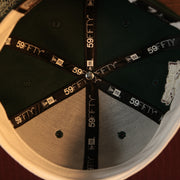 59Fifty taping on the interior of the Philadelphia Phillies Cooperstown 1952 All Star Game Side Patch Maroon UV 59Fifty Fitted Cap | Vintage Christmas Movie Pack