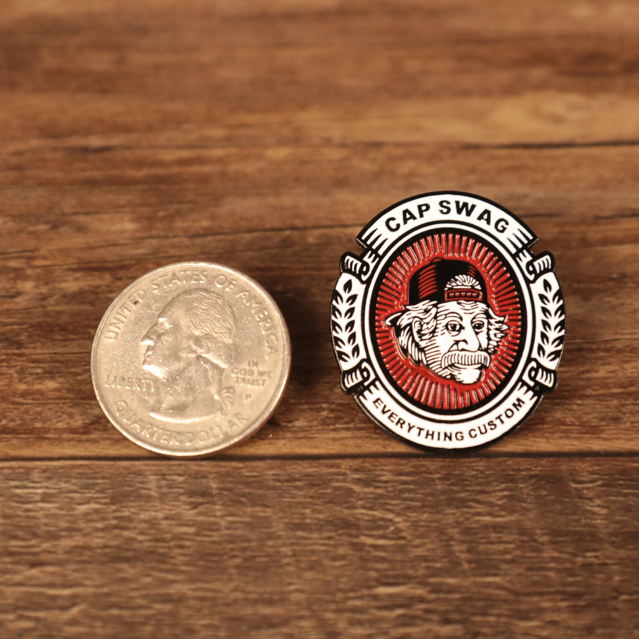 nohiosafariclub Shield Fitted Cap Pin | Enamel Pin For Hat