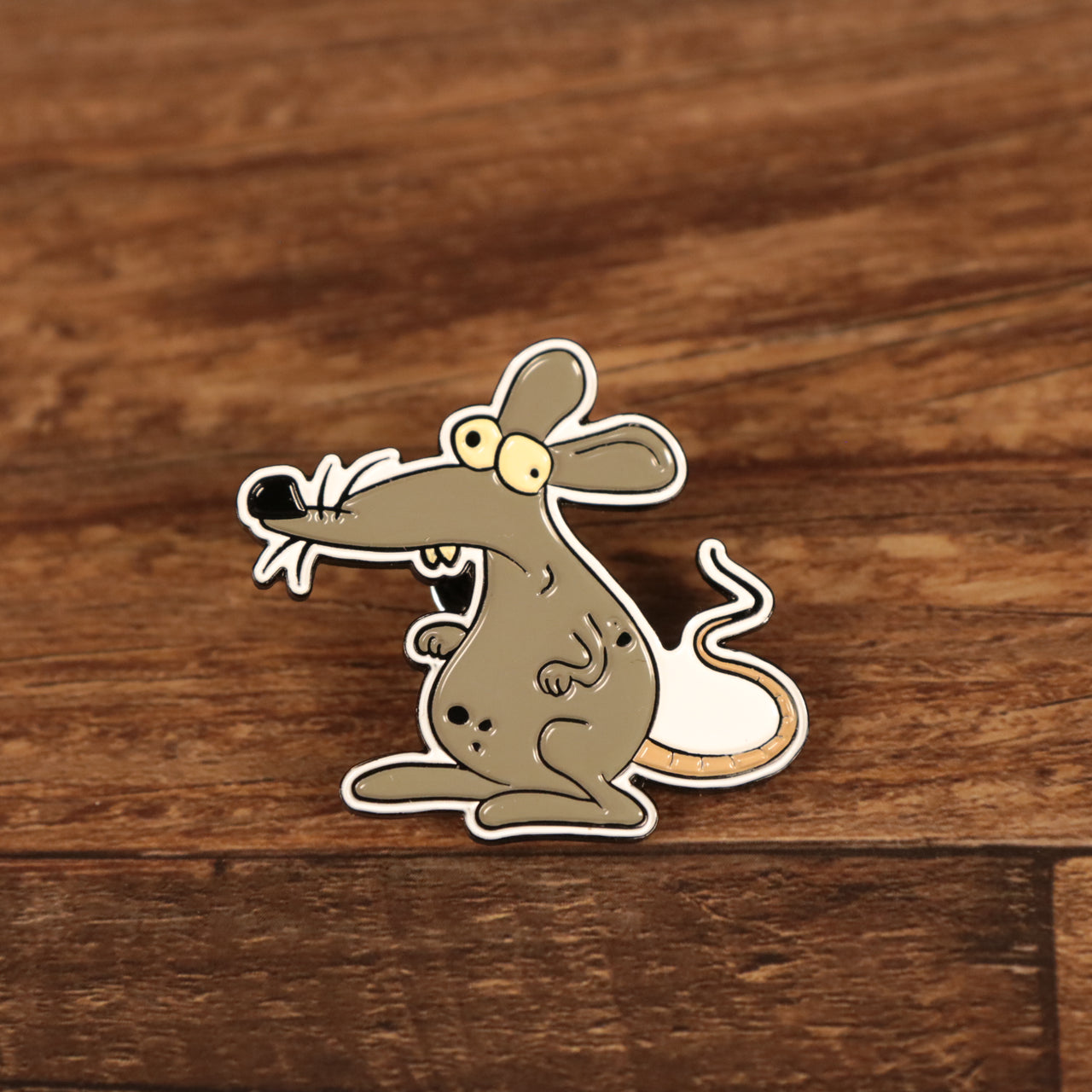 New York Sewer Rat Fitted Cap Pin | Enamel Pin For Hat