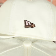 new era logo on the Philadelphia Phillies Cooperstown 1952 All Star Game Side Patch Walnut UV 59Fifty Fitted Cap | "Milk With Coffee" Hoagie Pack