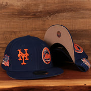 New York Mets "Patch Pride" All Over Gray Bottom Side Patch 59Fifty Fitted Cap