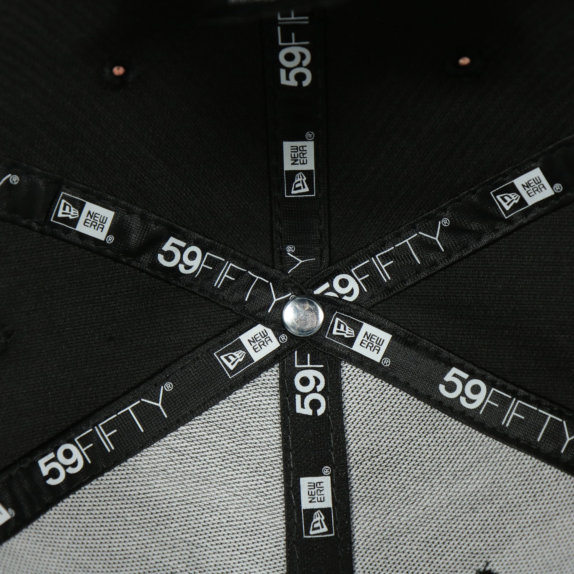 new era taping on the Philadelphia Phillies Cooperstown 1952 All Star Game Side Patch Black Corduroy Powder Blue Bottom 59Fifty Fitted Cap | Corduroy Fitted Pack