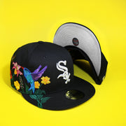 The Los Angeles Dodgers Gray Bottom Bloom Spring Embroidery 59Fifty Fitted Cap | Royal Blue 59Fifty Cap with a gray bottom