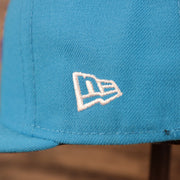 New Era logo of the Tune Squad Shield Lebron 18 Space Jam Matching 59Fifty Fitted Cap | Blue