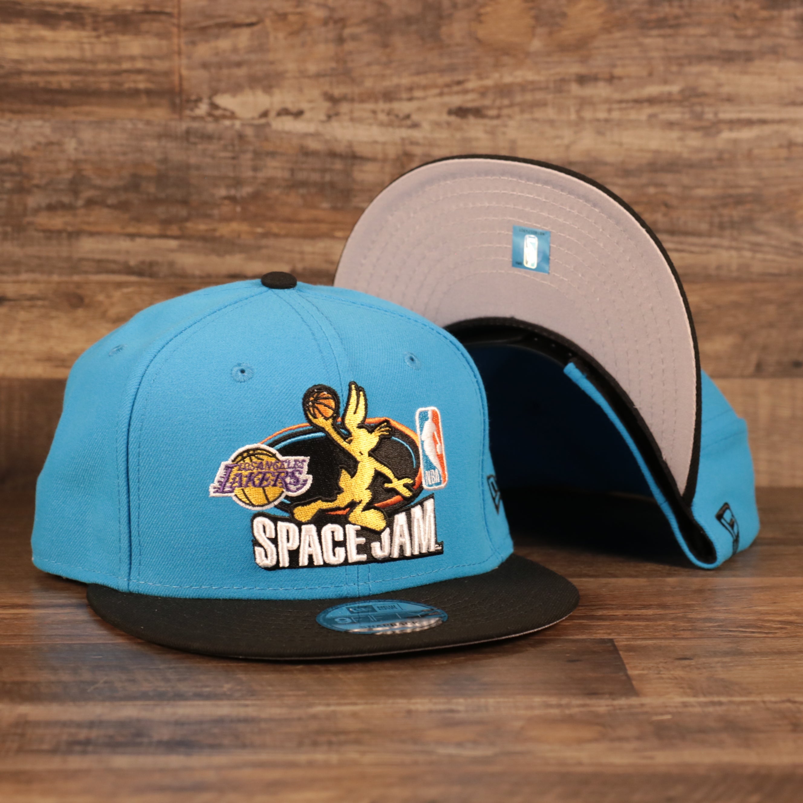 Men's Los Angeles Lakers New Era Blue Space Jam: A New Legacy 59FIFTY  Fitted Hat