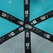 59Fifty taping on the interior of the New York Yankees Cooperstown 2008 All Star Game Magenta Under Bottom 59FIFTY Fitted Cap | Vice Blue Pack