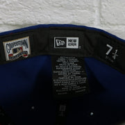 new era label on the Cooperstown Montreal Expos Gray Bottom Tri Colored 59Fifty Fitted Cap | Red, Blue, And White 59Fifty Cap