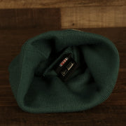 underside of the Philadelphia Eagles "City Transit" 59Fifty Fitted Matching All Over Side Patch Beanie